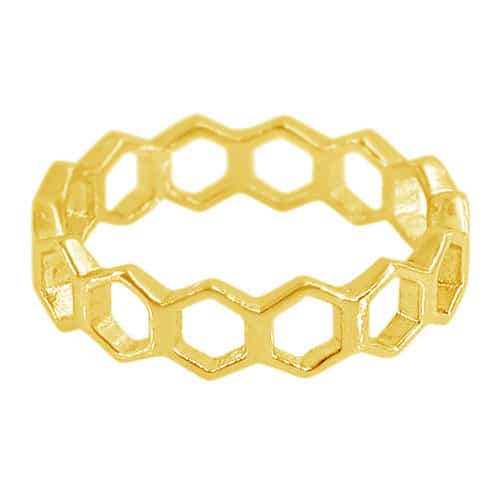 HONEYCOMB ETERNITY RING